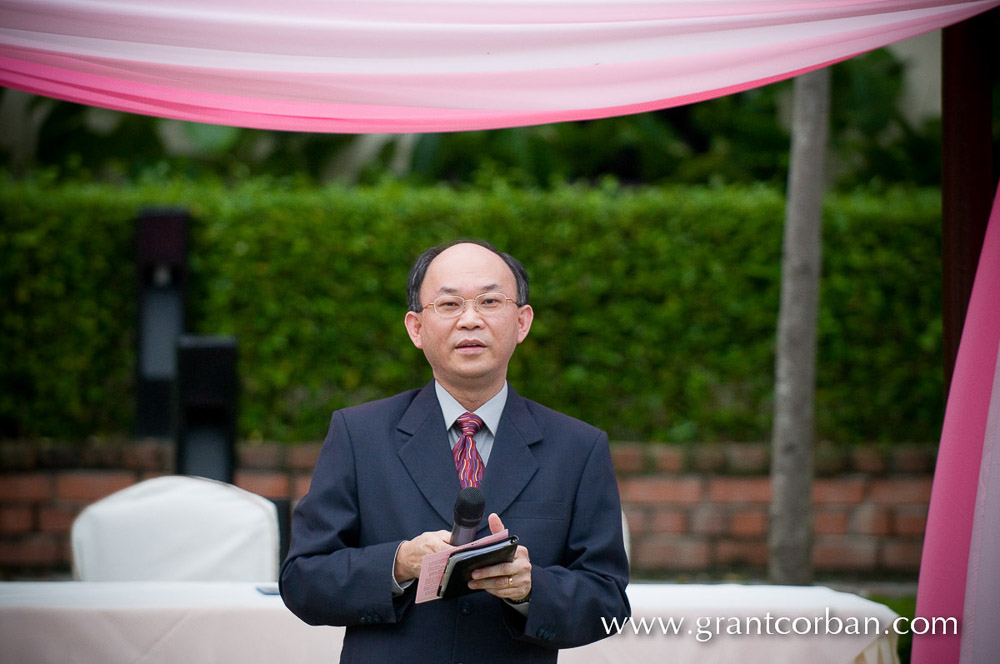 Justin and Shermayne's garden wedding at the Bangsar Seafood Garden Restaurant