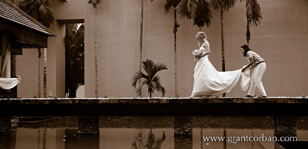 Small intimate wedding for two at the Four Seasons Langkawi