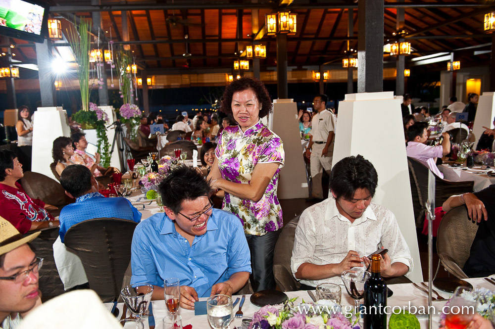 Wedding Dinner Banquet at Pangkor Laut Resort