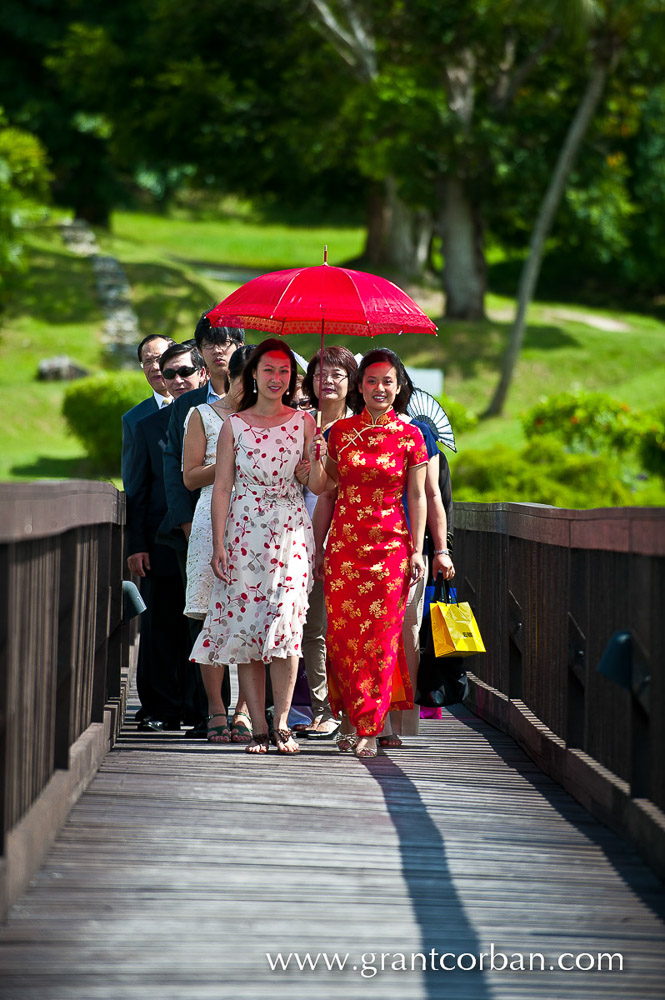 Tea Ceremony and Chinese wedding on the jetty at the Westin Hotel Langkawi