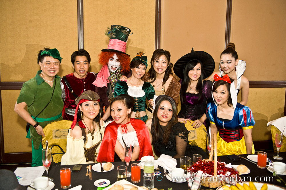 Transmarco Hush Puppies malaysia annual corporate dinner and awards night at sunway lagoon resort with fancy dress theme