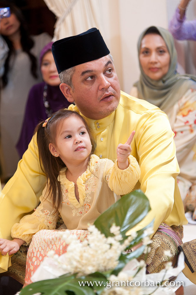 Tan Sri Dato' Seri Shahril bin Shamsuddin daughter areenas malay wedding