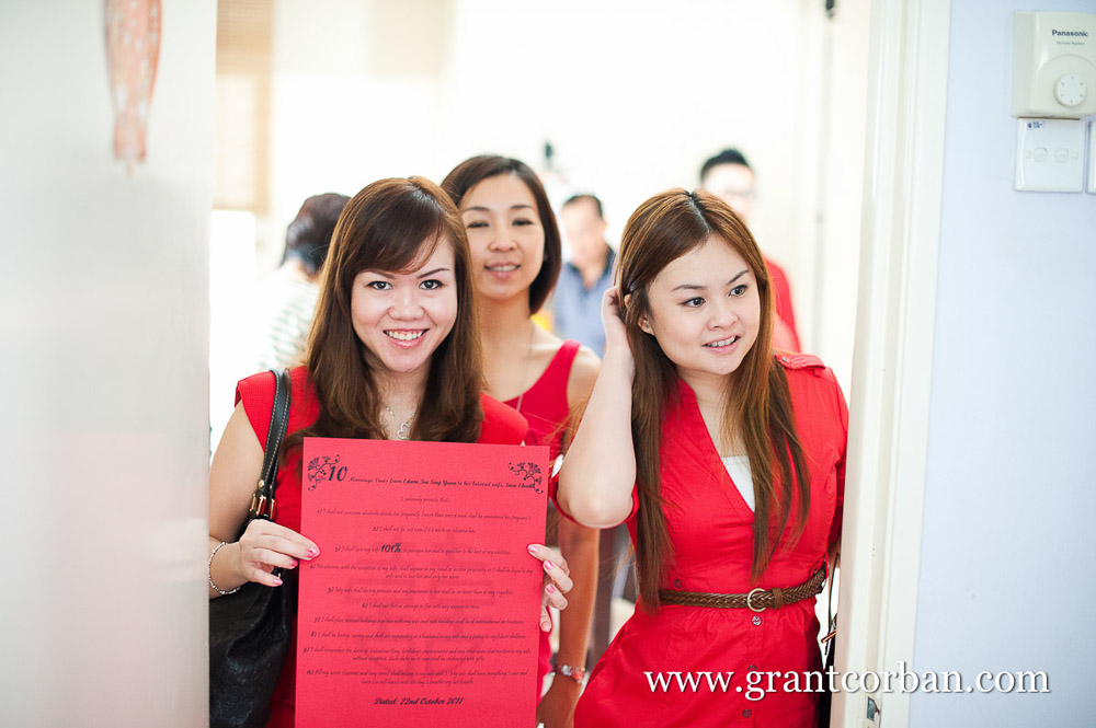 Chinese Wedding Bargaining and Tea Ceremony in Petaling Jaya