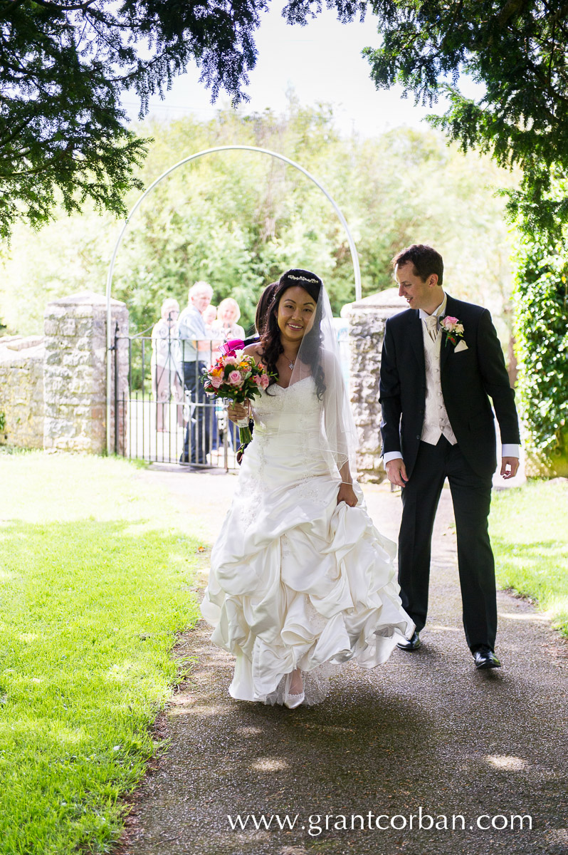 Mark and May Choo's wedding St. Mary and St Peter Winford, Bristol