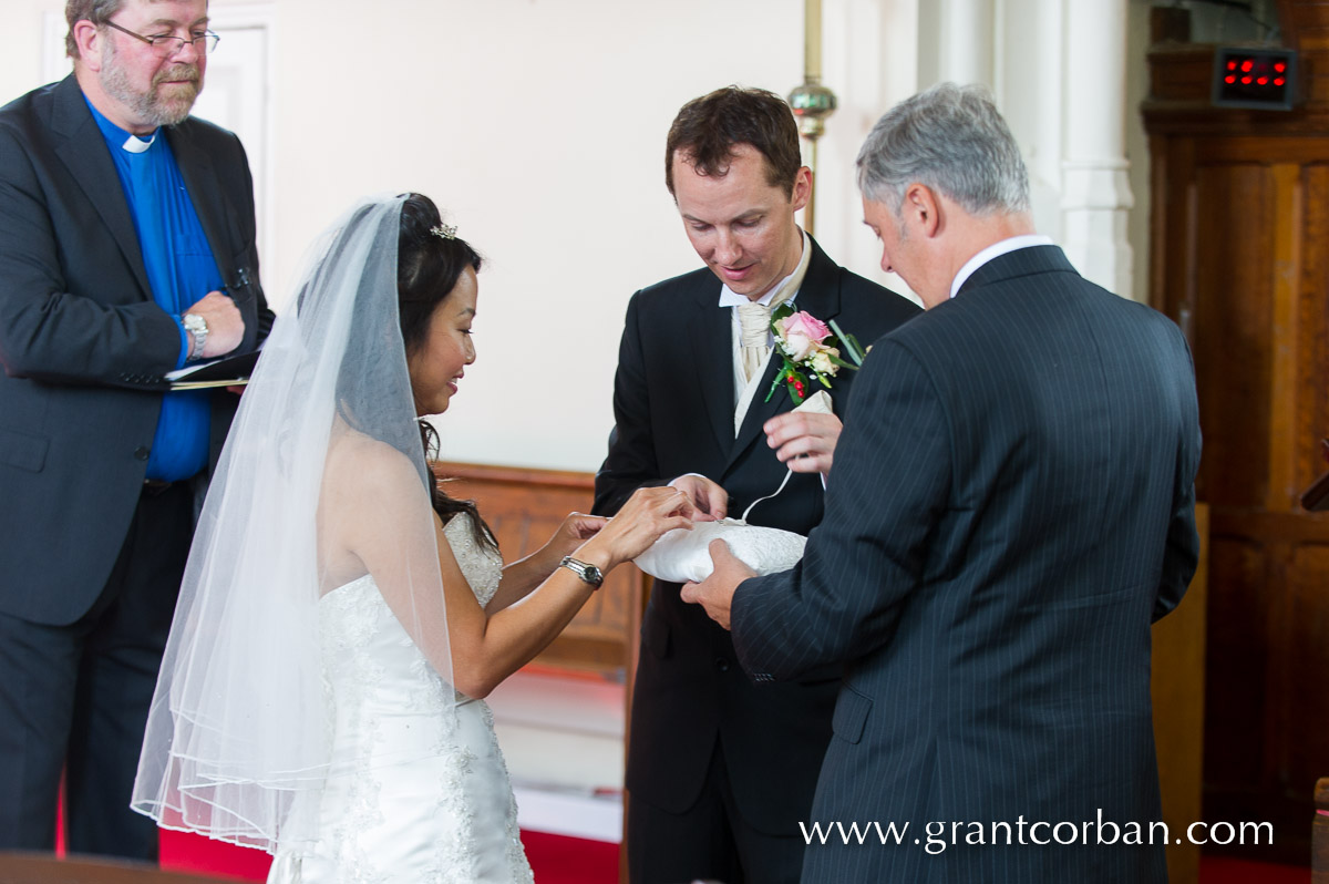 Mark and May Choo's wedding St. Mary and St Peter Winford, Bristol