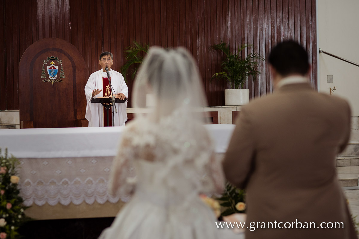 Kadazan wedding Sacred Heart Church Kota Kinabalu