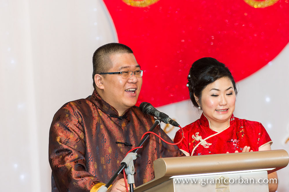 Wedding dinner banquet Reception at the Shangrila Tanjung Aru, Kota Kinabalu