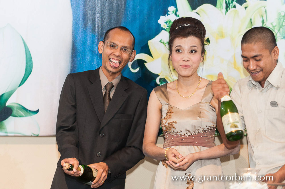 Kuantan Hyatt Wedding dinner for Ryan and Rebecca