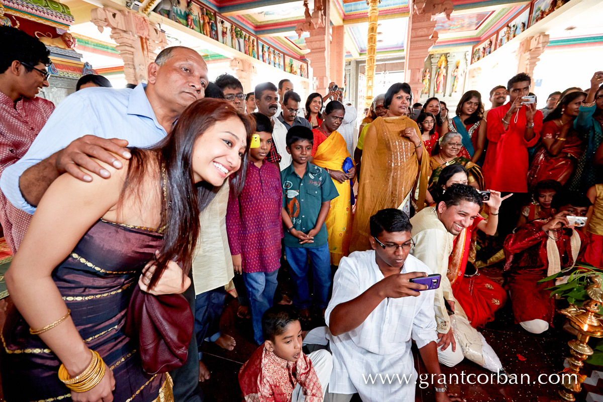 Hindu wedding at the Sri Sakthi Eswari Temple PJ Petaling Jaya