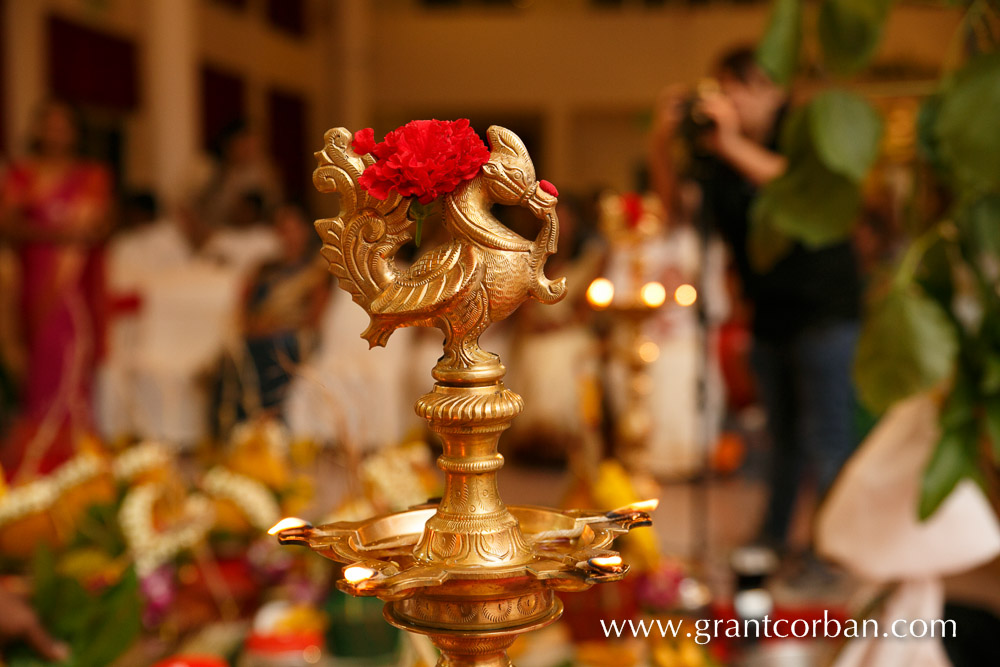 Sri Balathandayuthapani hindu temple wedding brass bird