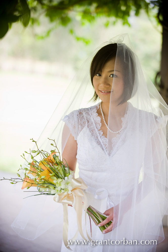 pretty bride wedding at pulai springs johor