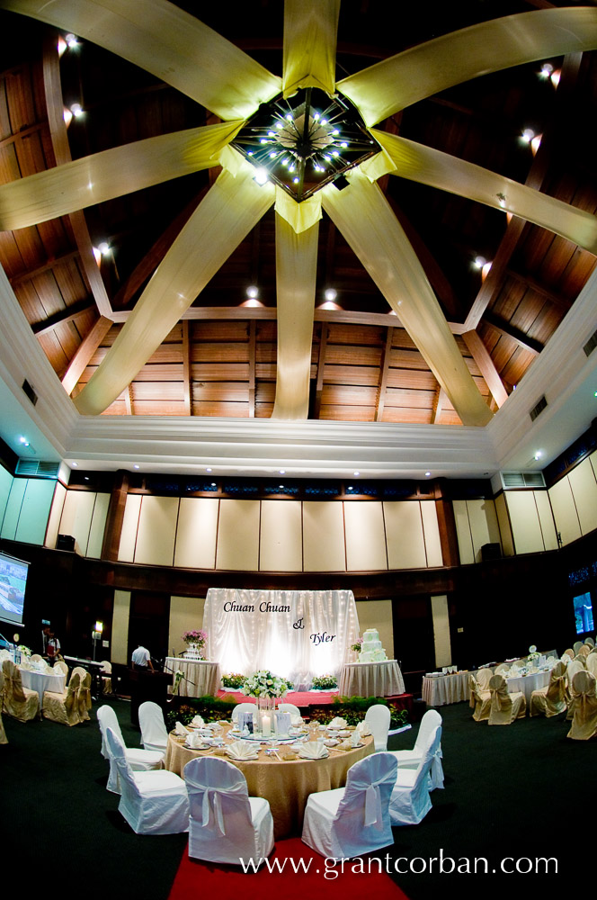 wedding ballroom decoration banquet at pulai springs johor