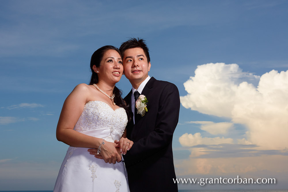 wedding portrait beach batu feringghi penang