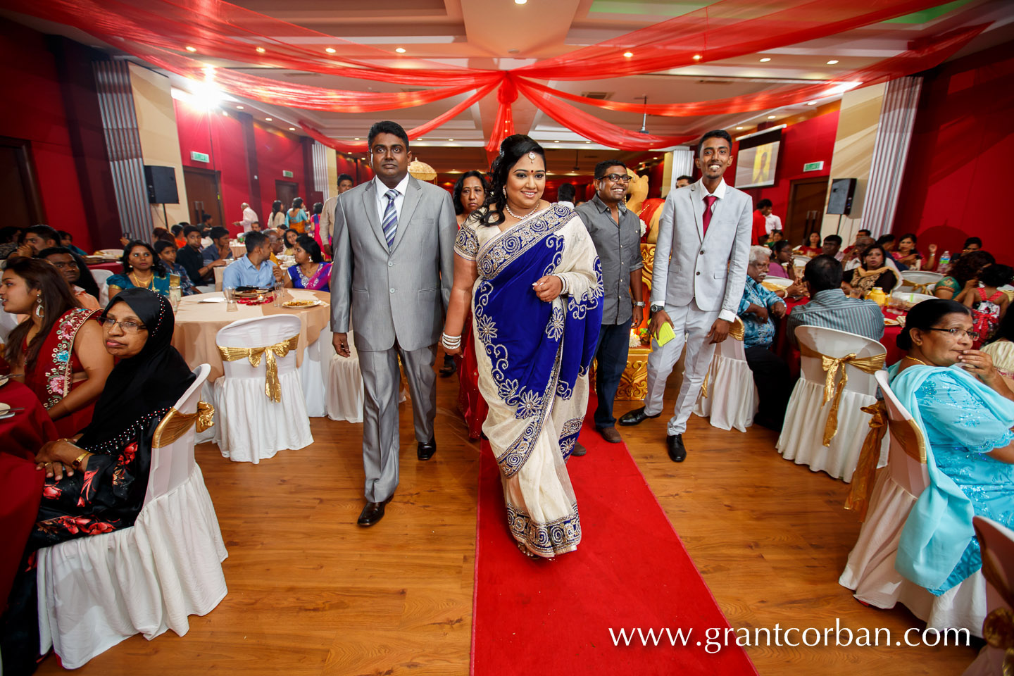 indian wedding dinner at the prosper resort in morib near banting by grant corban