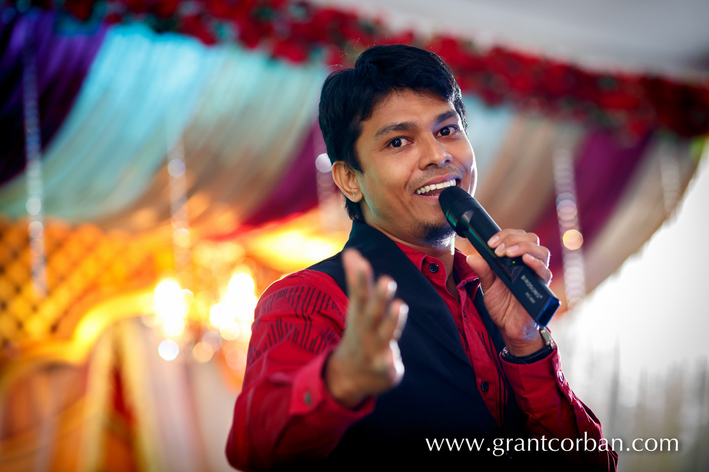 indian wedding dinner at the prosper resort in morib near banting by grant corban