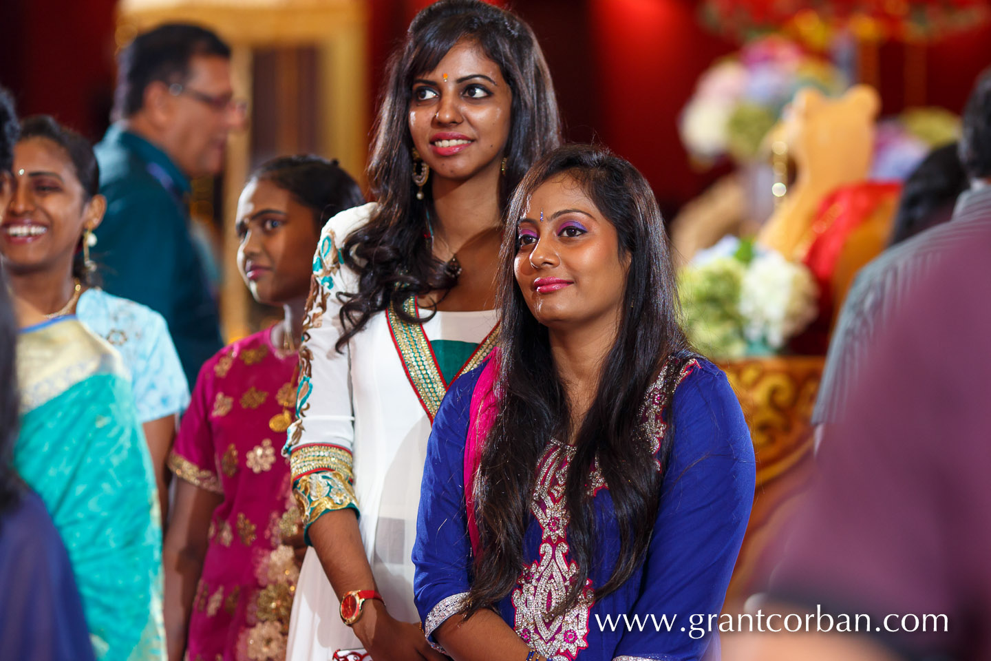 indian wedding dinner at the prosper resort in morib near banting by grant corban