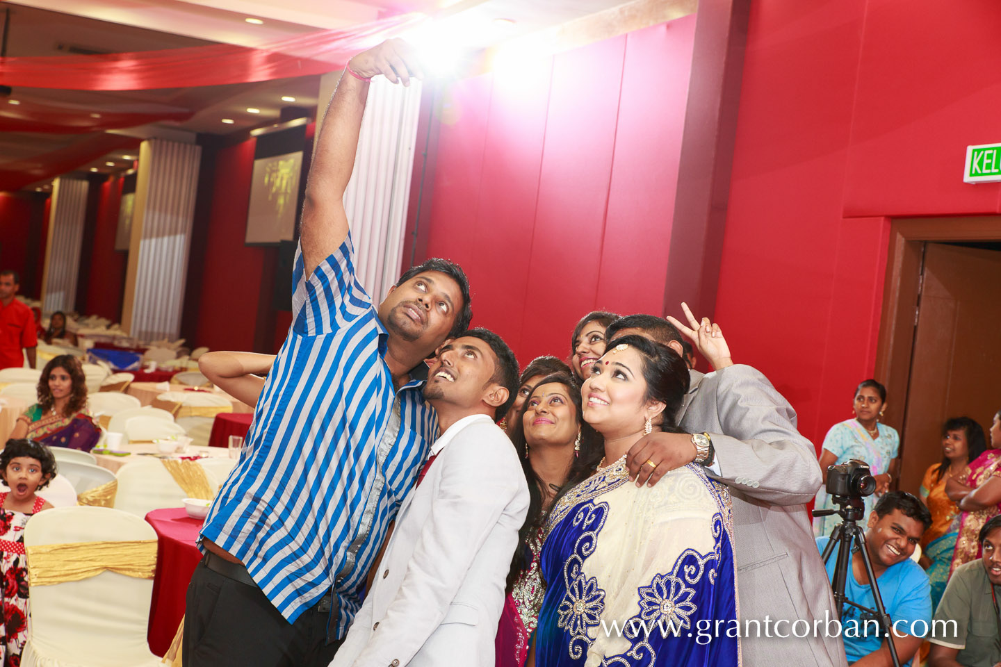 indian wedding dinner at the prosper resort in morib near banting by grant corban