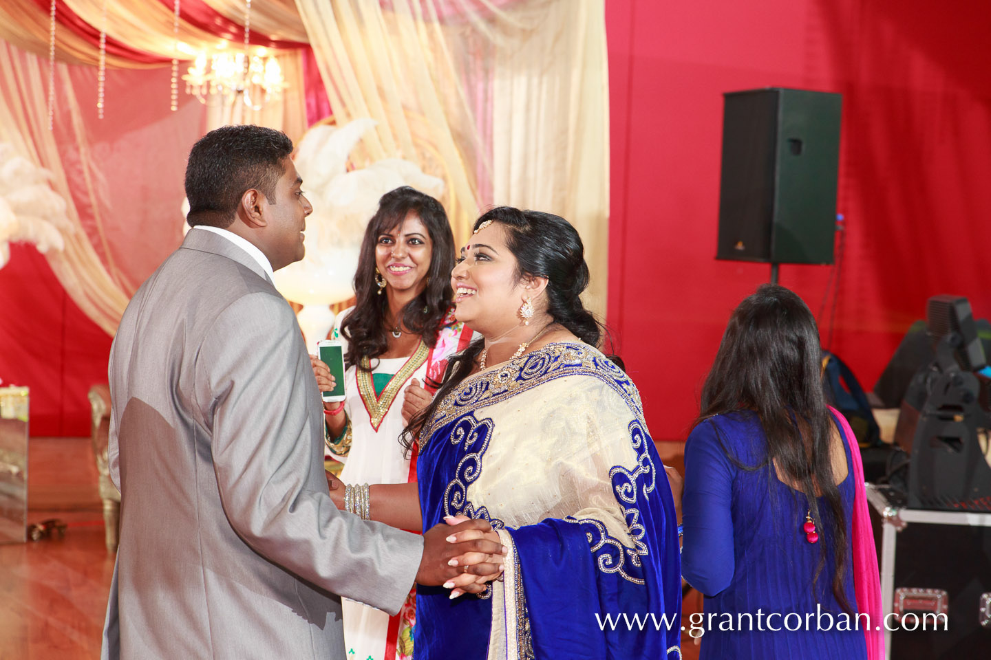 indian wedding dinner at the prosper resort in morib near banting by grant corban