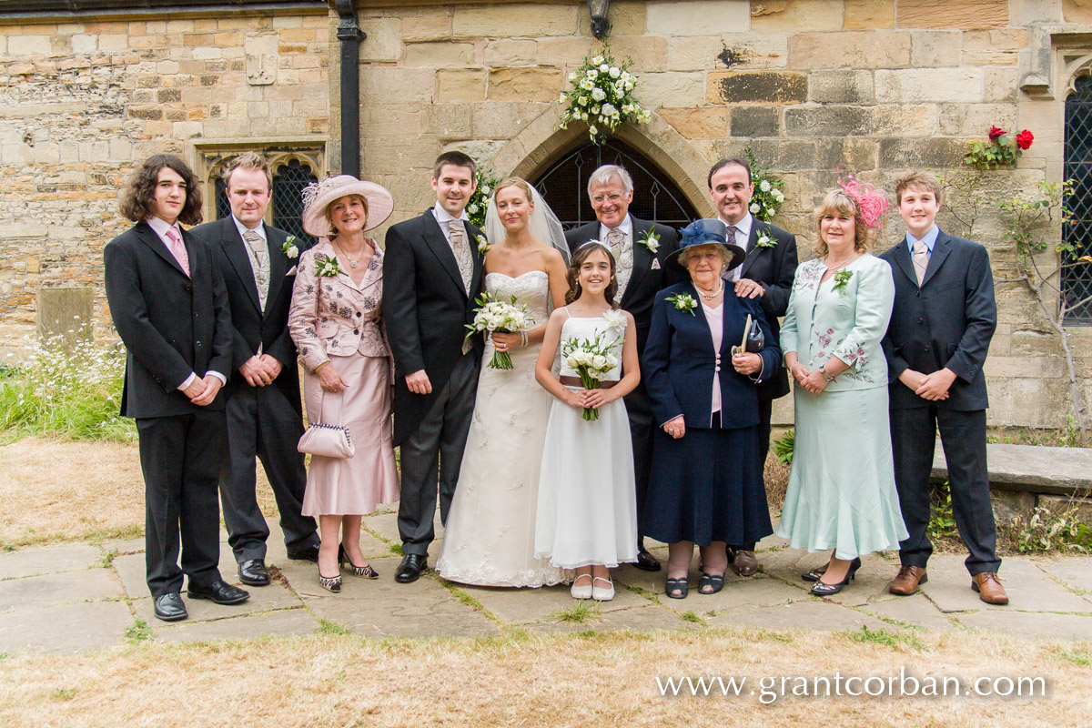 Mark and Liz's Wedding at St Katherines, Teversal, Nottinghamshire ...