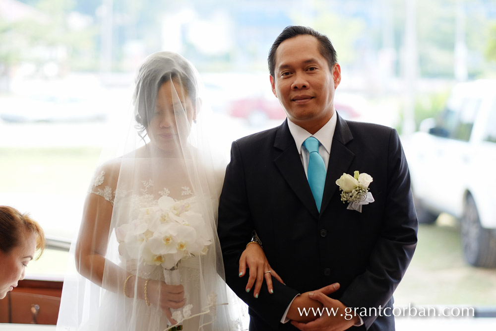 Wedding at Saint Barnabas Church in Klang