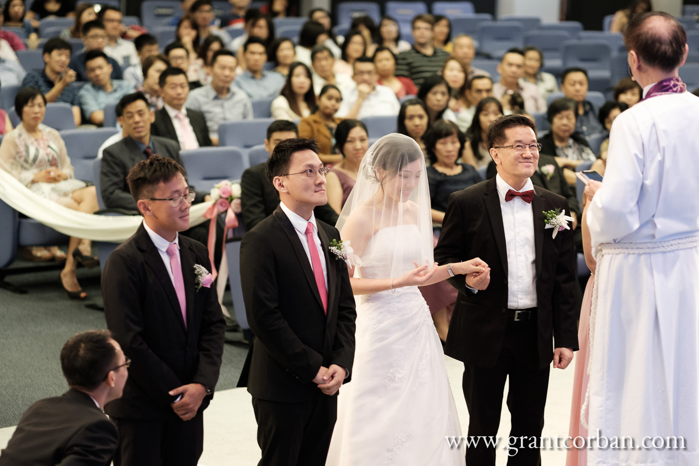 Wedding at Renewal Lutheran Church Oasis of Care PJ of Sarah and Louis